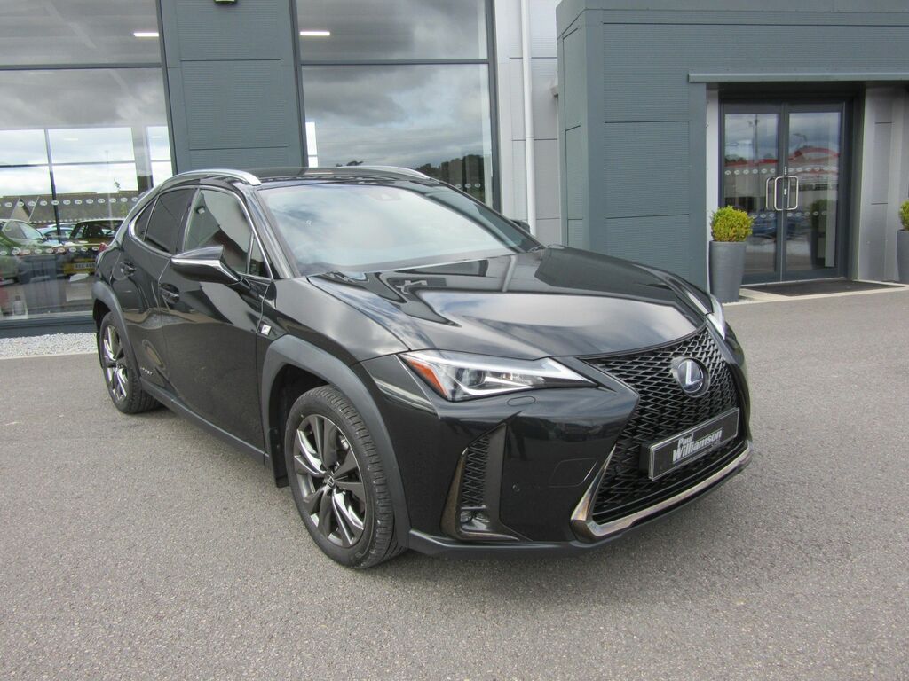 Lexus UX 2.0 250H F Sport Suv Hybrid E-cvt Euro Black