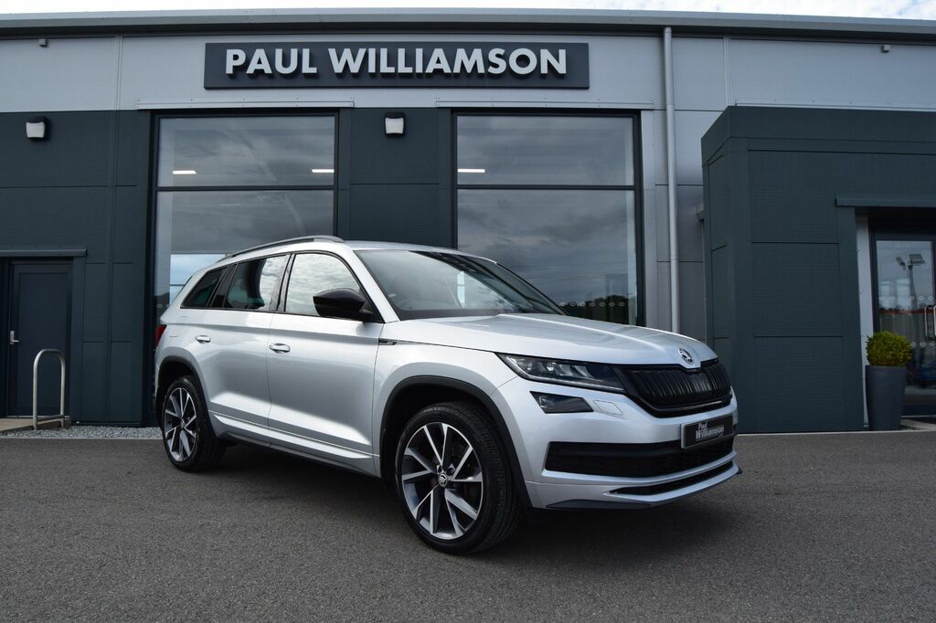 Skoda Kodiaq 2.0 Tdi Sportline Suv Dsg 4Wd Euro 6 S Silver