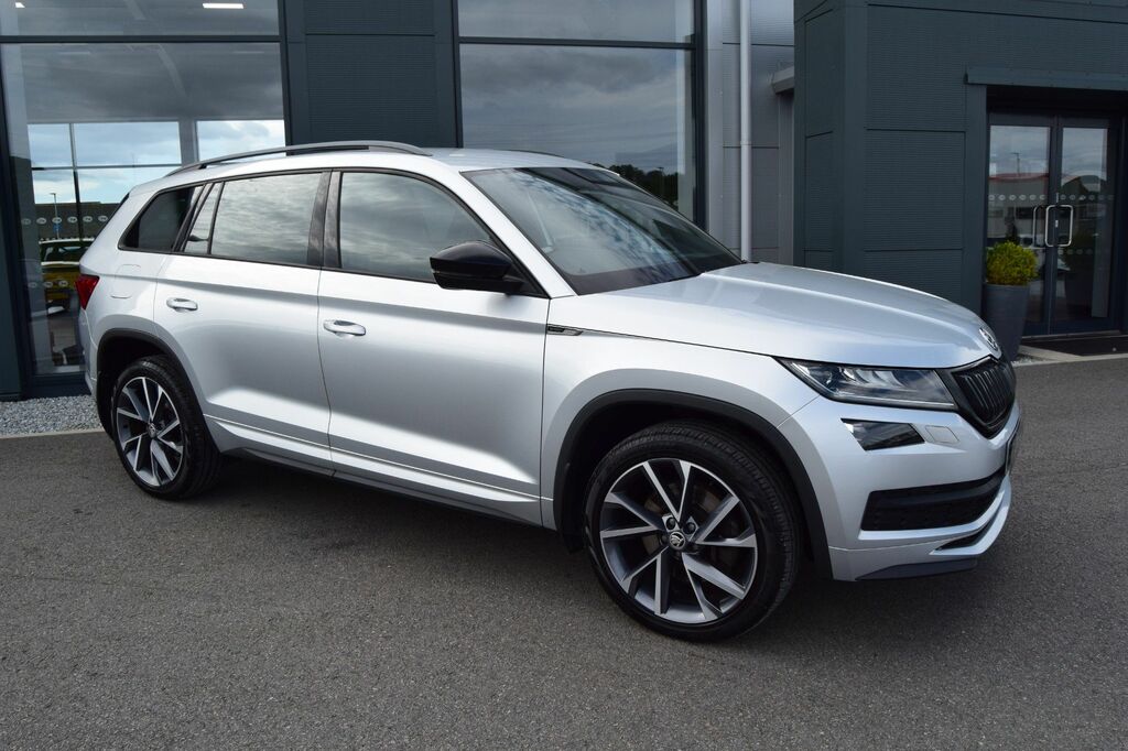 Skoda Kodiaq 2.0 Tdi Sportline Suv Dsg 4Wd Euro 6 S Silver #3