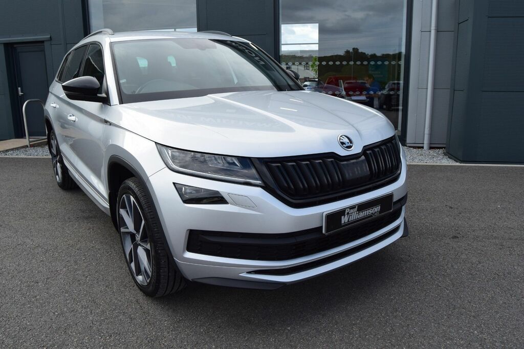 Skoda Kodiaq 2.0 Tdi Sportline Suv Dsg 4Wd Euro 6 S Silver #4