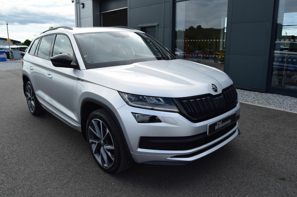 Skoda Kodiaq 2.0 Tdi Sportline Suv Dsg 4Wd Euro 6 S Silver #5