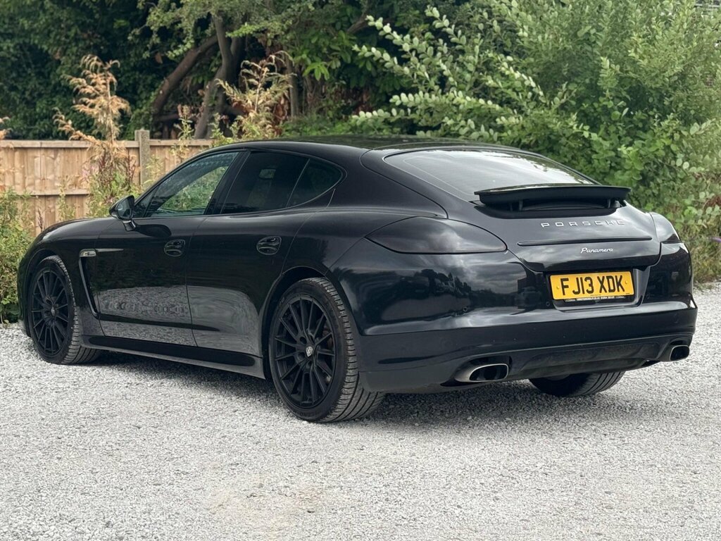 Porsche Panamera 3.0D V6 Platinum Edition Tiptronics Euro 5 Ss 5 Black #6