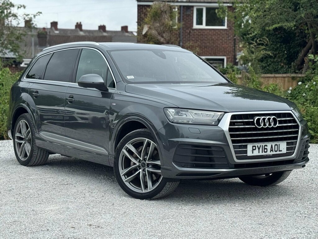 Audi Q7 3.0 Tdi V6 S Line Tiptronic Quattro Euro 6 Ss 5 Grey