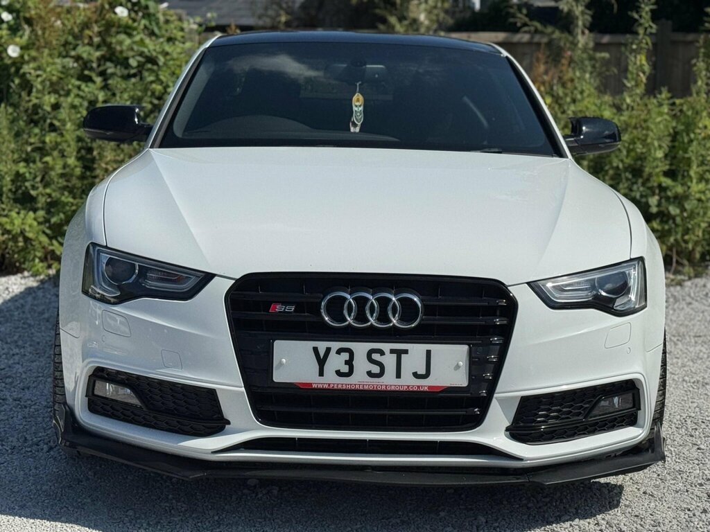 Audi S5 3.0 Tfsi V6 Black Edition S Tronic Quattro Euro 6 White #5
