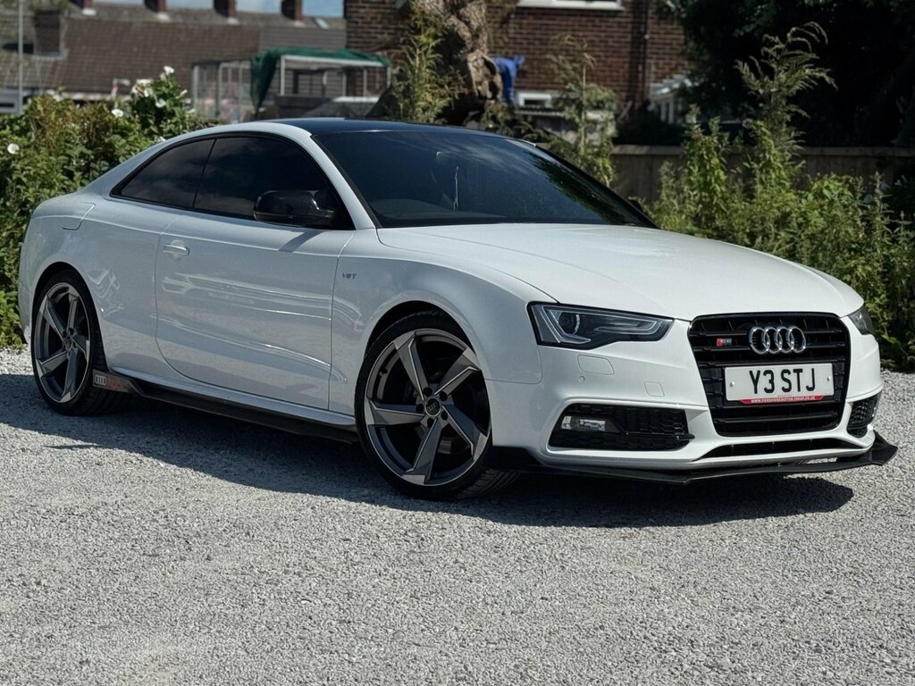 Audi S5 3.0 Tfsi V6 Black Edition S Tronic Quattro Euro 6 White