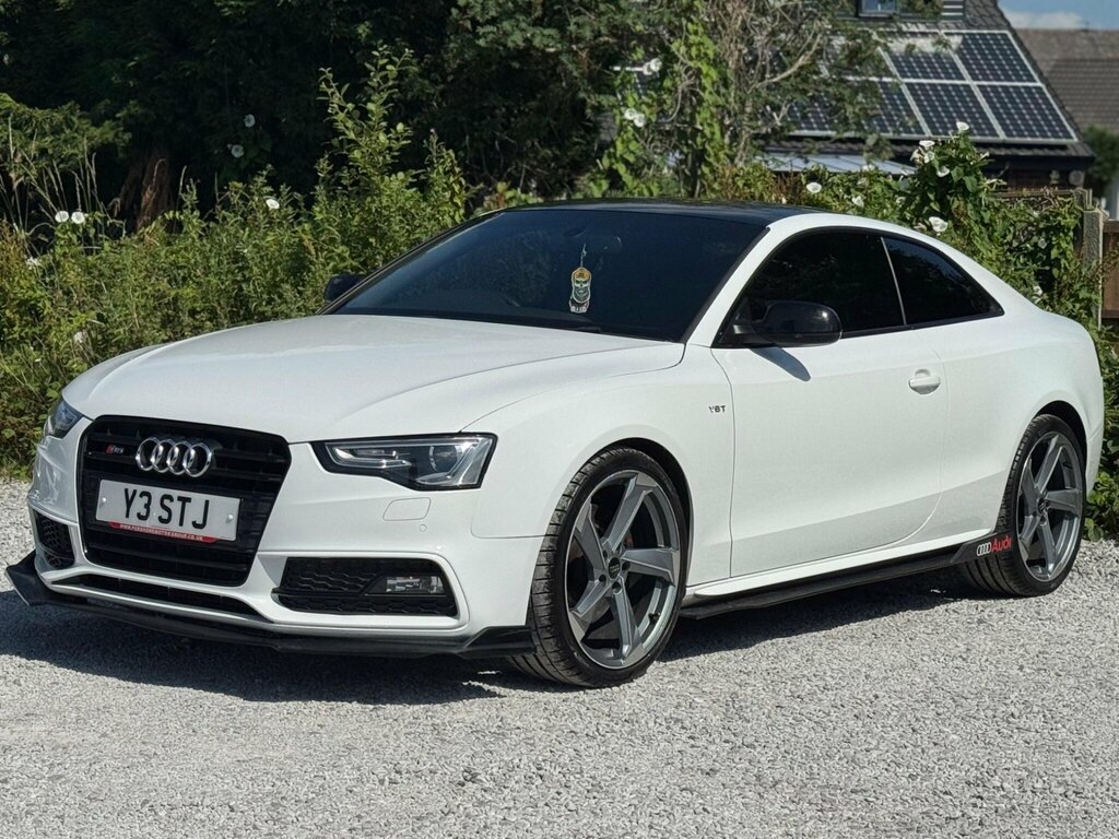 Audi S5 3.0 Tfsi V6 Black Edition S Tronic Quattro Euro 6 White #6