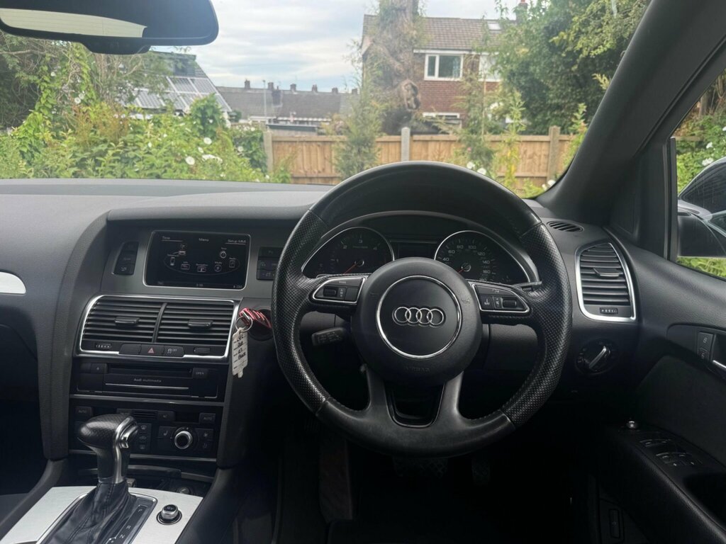 Audi Q7 3.0 Tdi Quattro S Line Bank Holiday Sale White #26