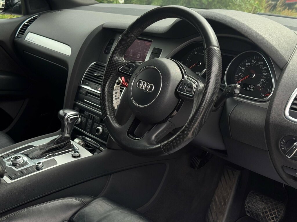 Audi Q7 3.0 Tdi Quattro S Line Bank Holiday Sale White #11
