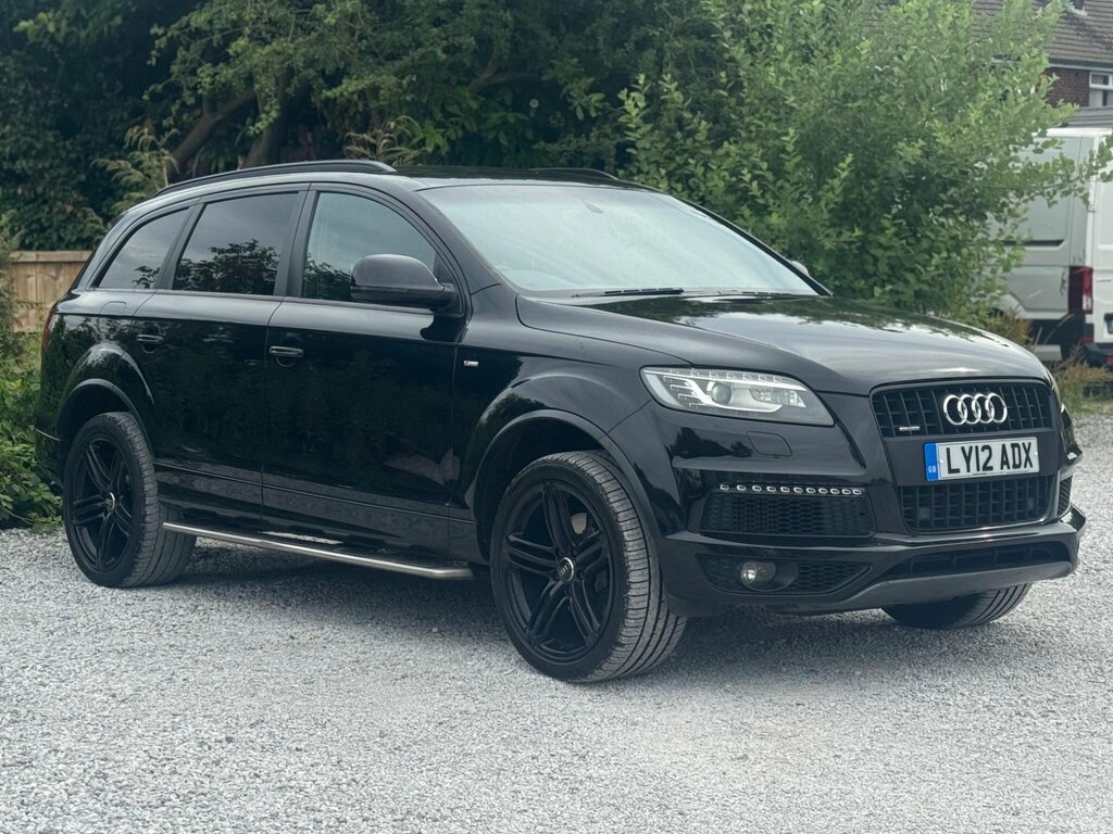 Audi Q7 3.0 Tdi V6 S Line Plus Tiptronic Quattro Euro 5 S Black #3
