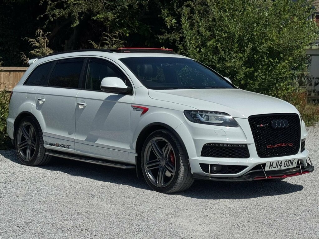 Audi Q7 3.0 Tdi V6 S Line Plus Tiptronic Quattro Euro 5 S White #3