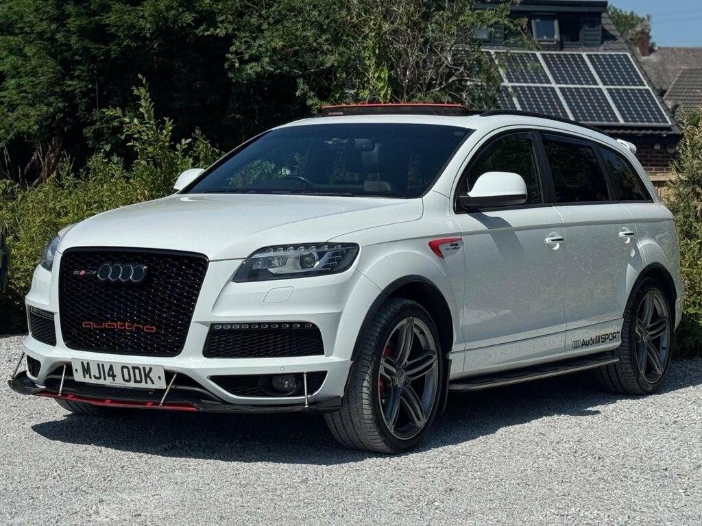 Audi Q7 3.0 Tdi V6 S Line Plus Tiptronic Quattro Euro 5 S White #6