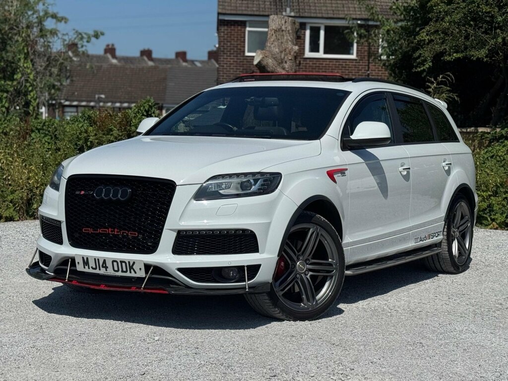 Audi Q7 3.0 Tdi V6 S Line Plus Tiptronic Quattro Euro 5 S White #2