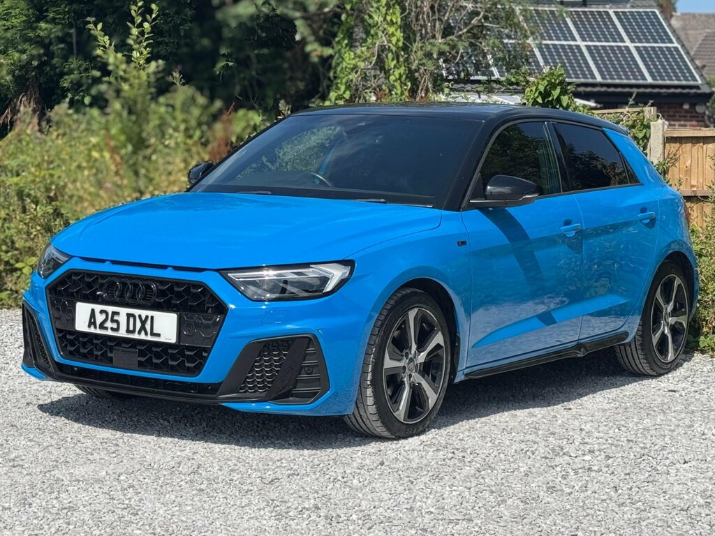 Audi A1 1.0 Tfsi 30 S Line Sportback S Tronic Euro 6 Ss Blue #5