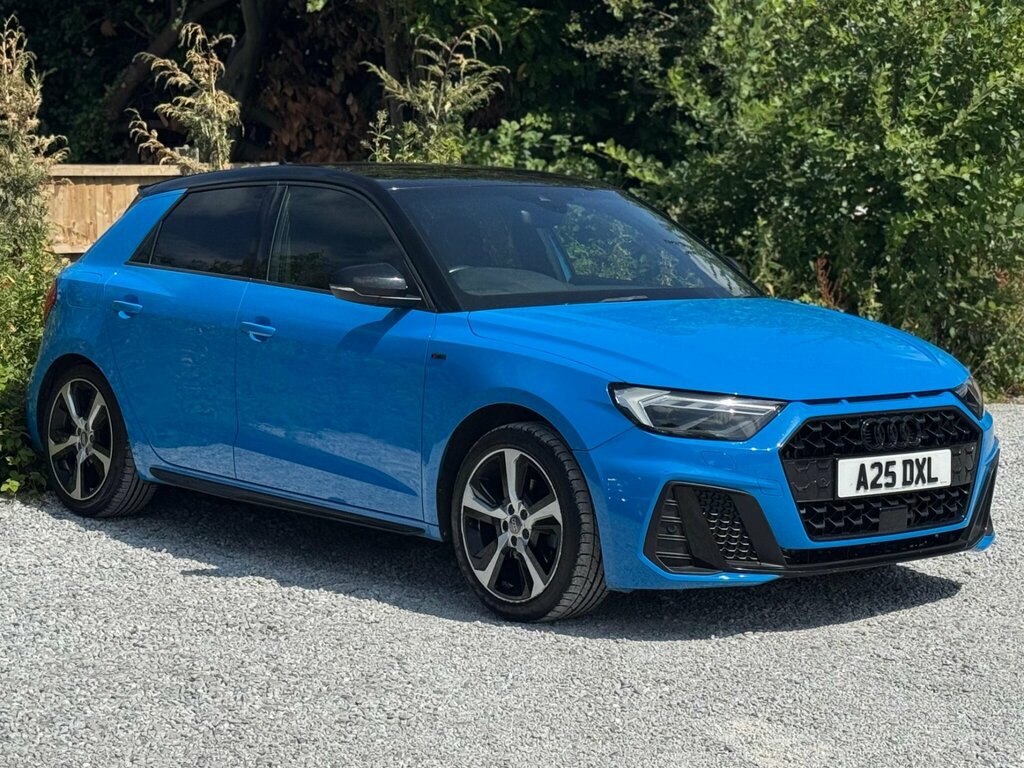 Audi A1 1.0 Tfsi 30 S Line Sportback S Tronic Euro 6 Ss Blue #3