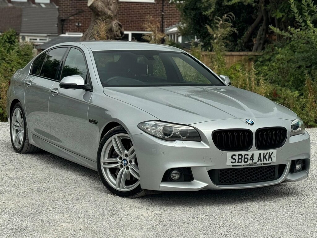 BMW 5 Series 3.0 535D M Sport Euro 6 Ss Silver
