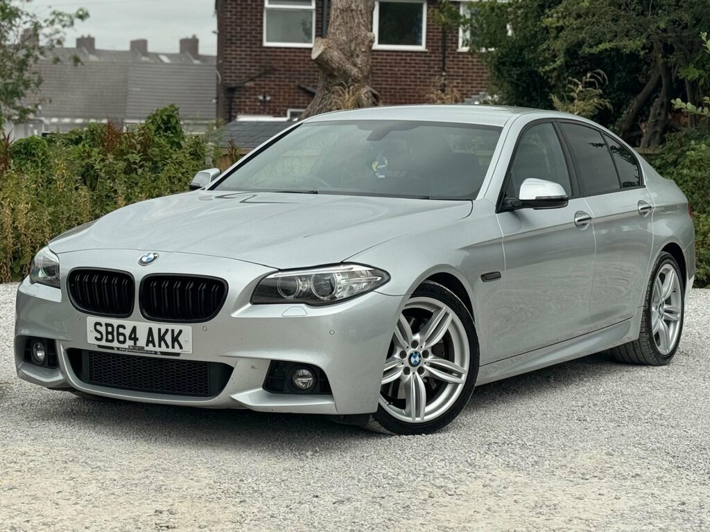 BMW 5 Series 3.0 535D M Sport Euro 6 Ss Silver #2