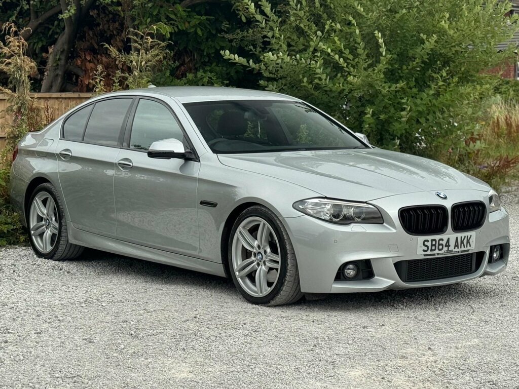 BMW 5 Series 3.0 535D M Sport Euro 6 Ss Silver #3