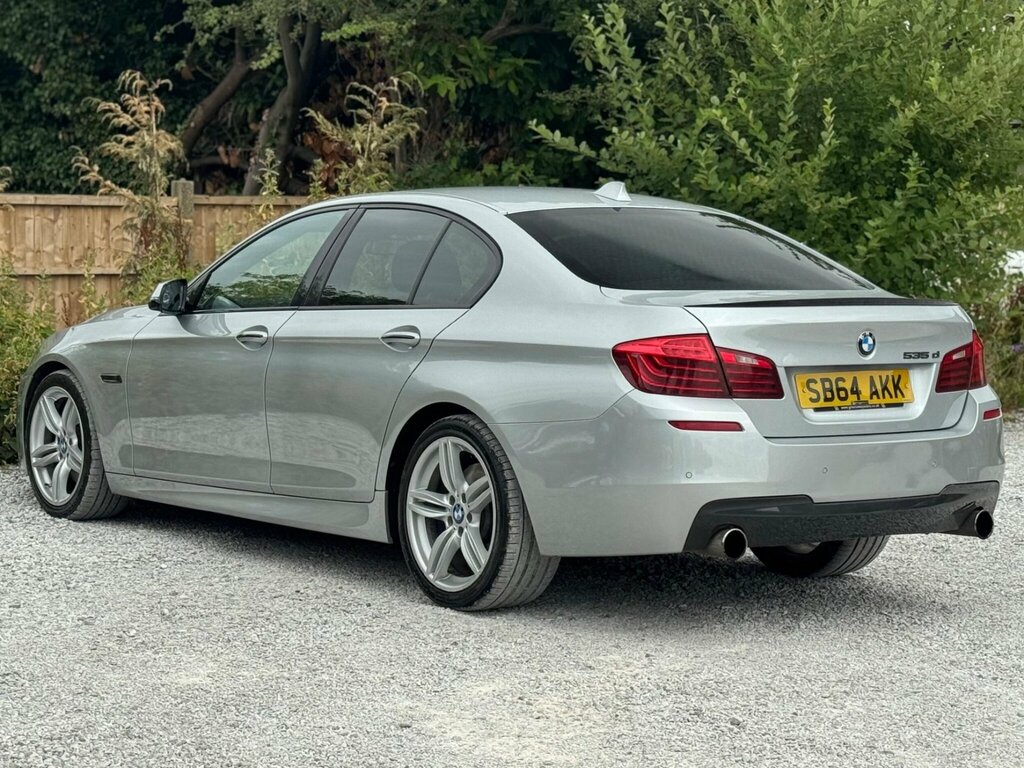 BMW 5 Series 3.0 535D M Sport Euro 6 Ss Silver #6