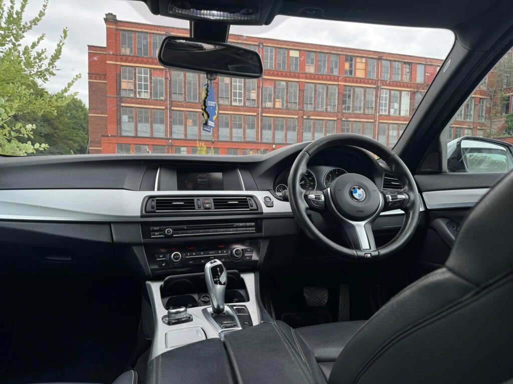 BMW 5 Series 520D 190 Se Grey #12
