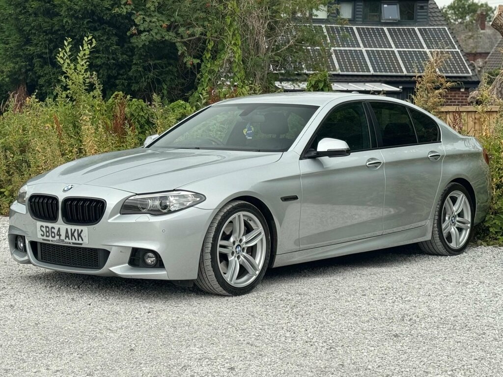 BMW 5 Series 3.0 535D M Sport Euro 6 Ss Silver #5
