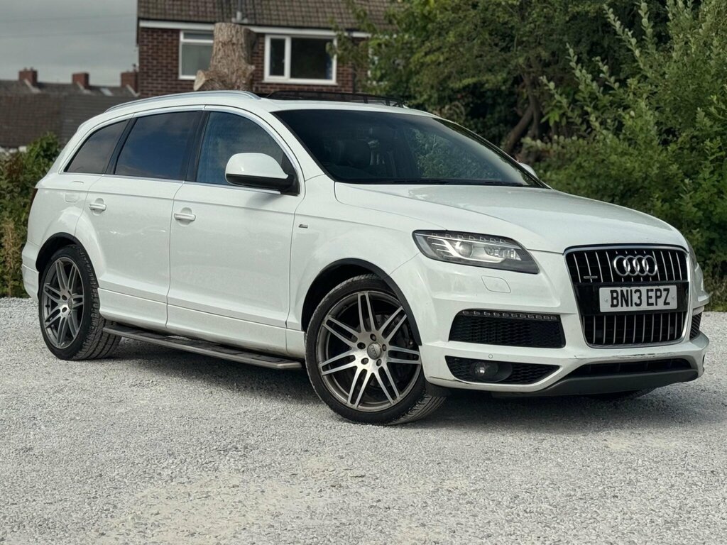Audi Q7 3.0 Tdi V6 S Line Plus Tiptronic Quattro Euro 5 S White
