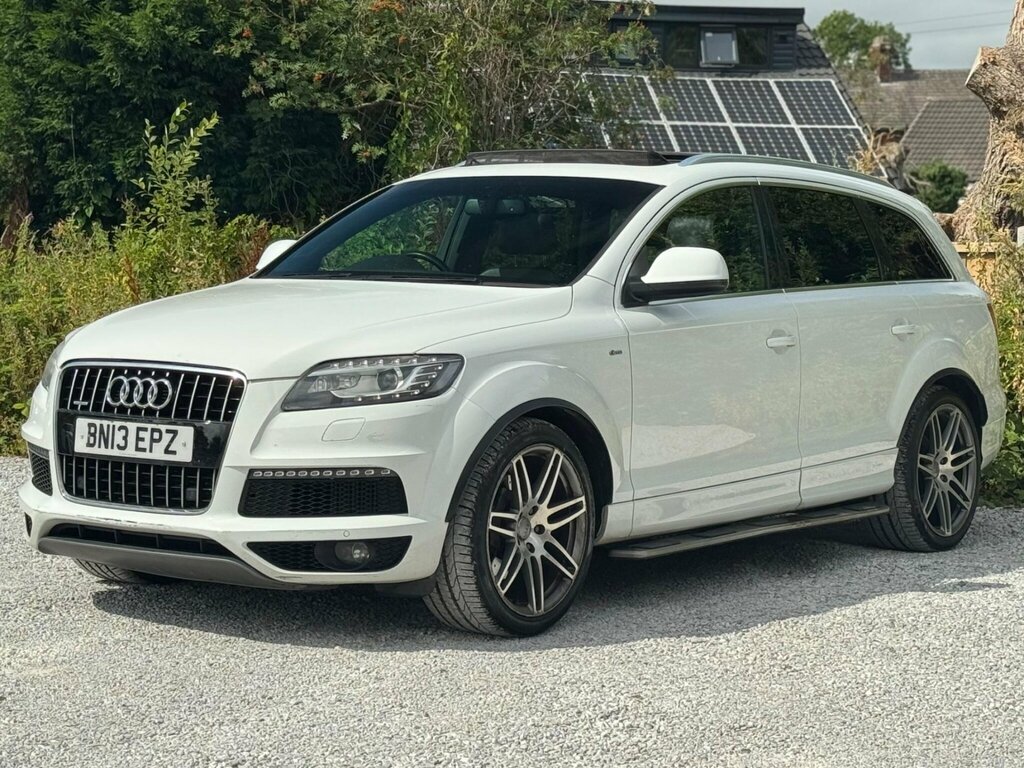 Audi Q7 3.0 Tdi V6 S Line Plus Tiptronic Quattro Euro 5 S White #5