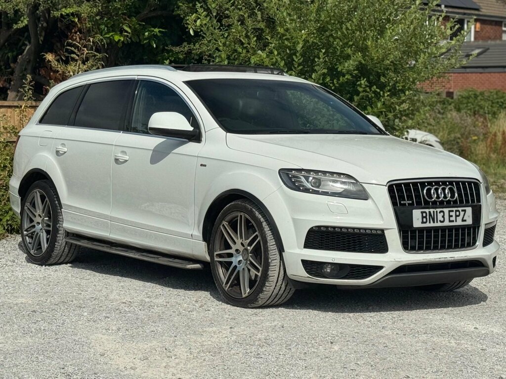 Audi Q7 3.0 Tdi V6 S Line Plus Tiptronic Quattro Euro 5 S White #3