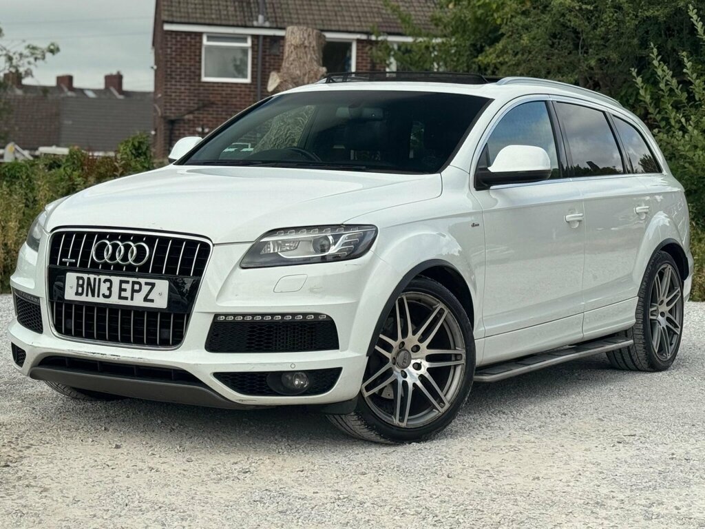 Audi Q7 3.0 Tdi V6 S Line Plus Tiptronic Quattro Euro 5 S White #2