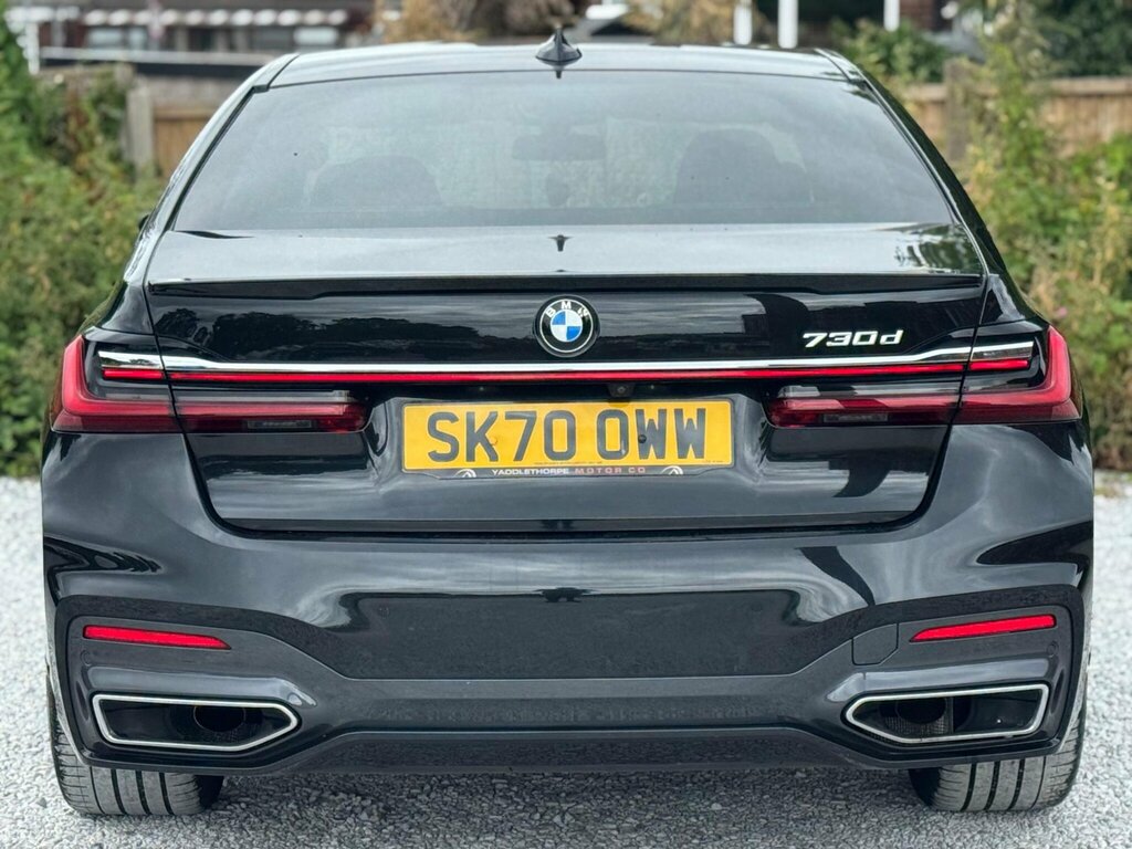 BMW 7 Series 3.0 730D M Sport Euro 6 Ss Black #6