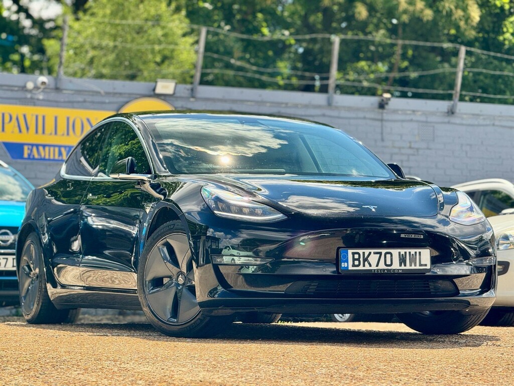 Tesla Model 3 Saloon BK70WWL Black #6