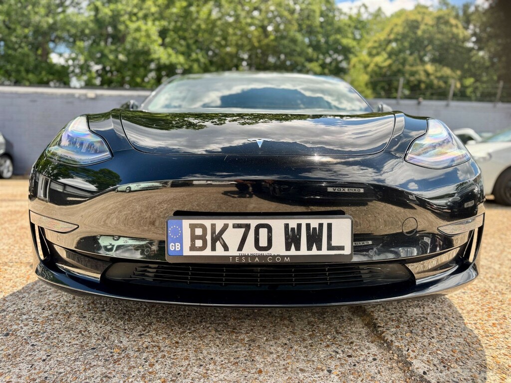 Tesla Model 3 Saloon BK70WWL Black #3