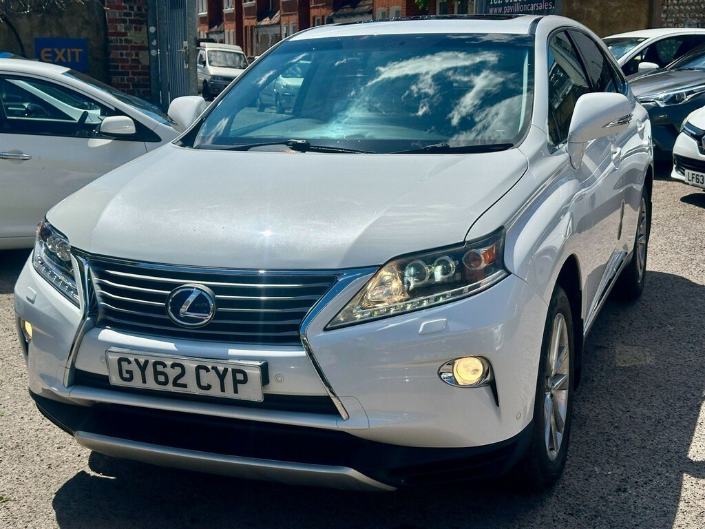 Lexus RX Suv White #3