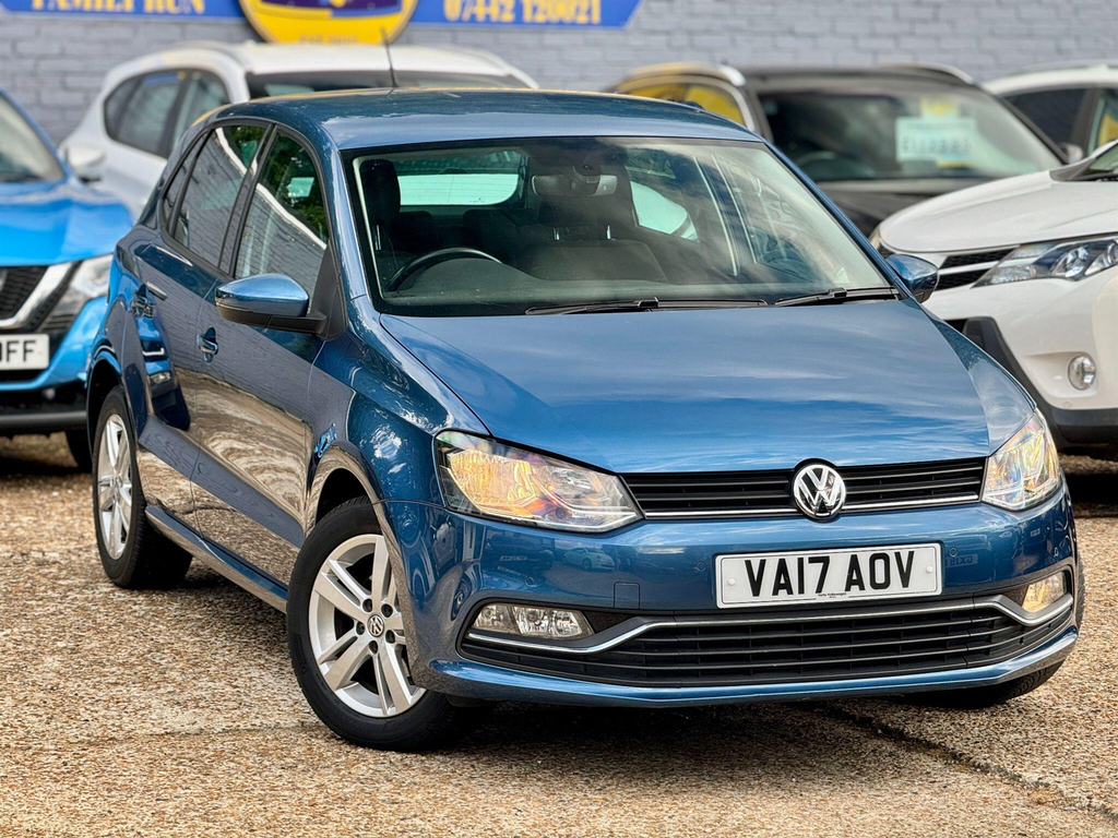 Volkswagen Polo Hatchback VA17AOV Blue #6