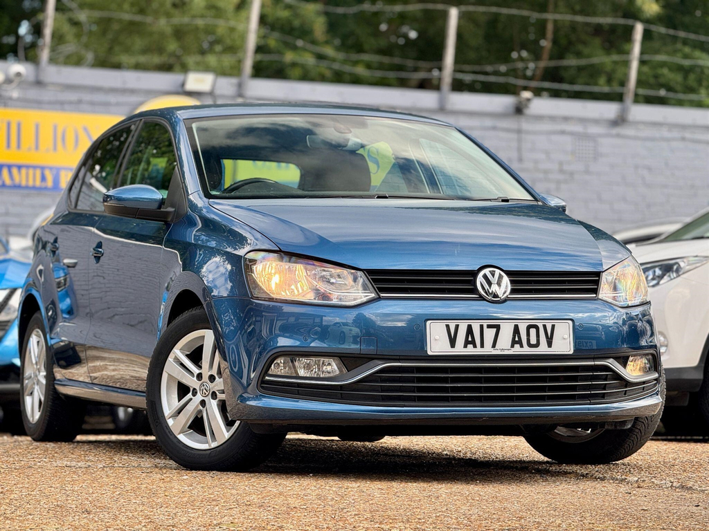 Volkswagen Polo Hatchback VA17AOV Blue #5