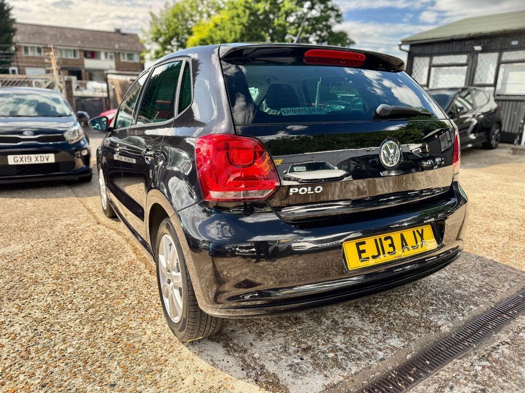 Volkswagen Polo Hatchback Black #4