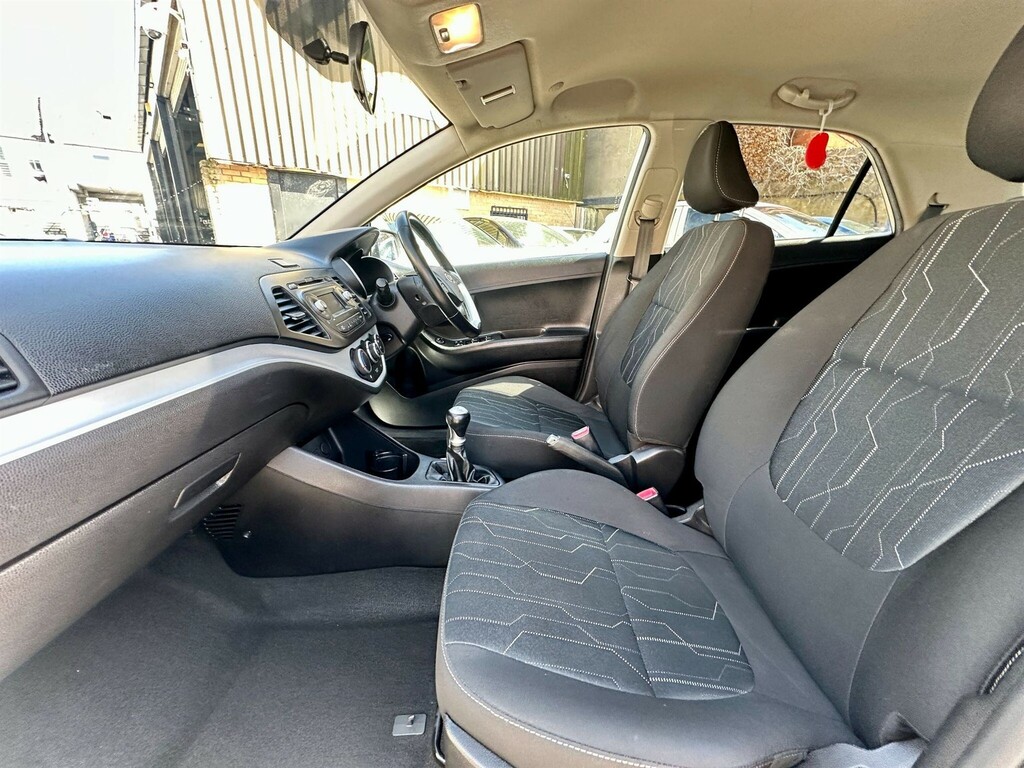 Kia Picanto 1.0 1 Air Hatchback Euro 6 65 B Silver #36