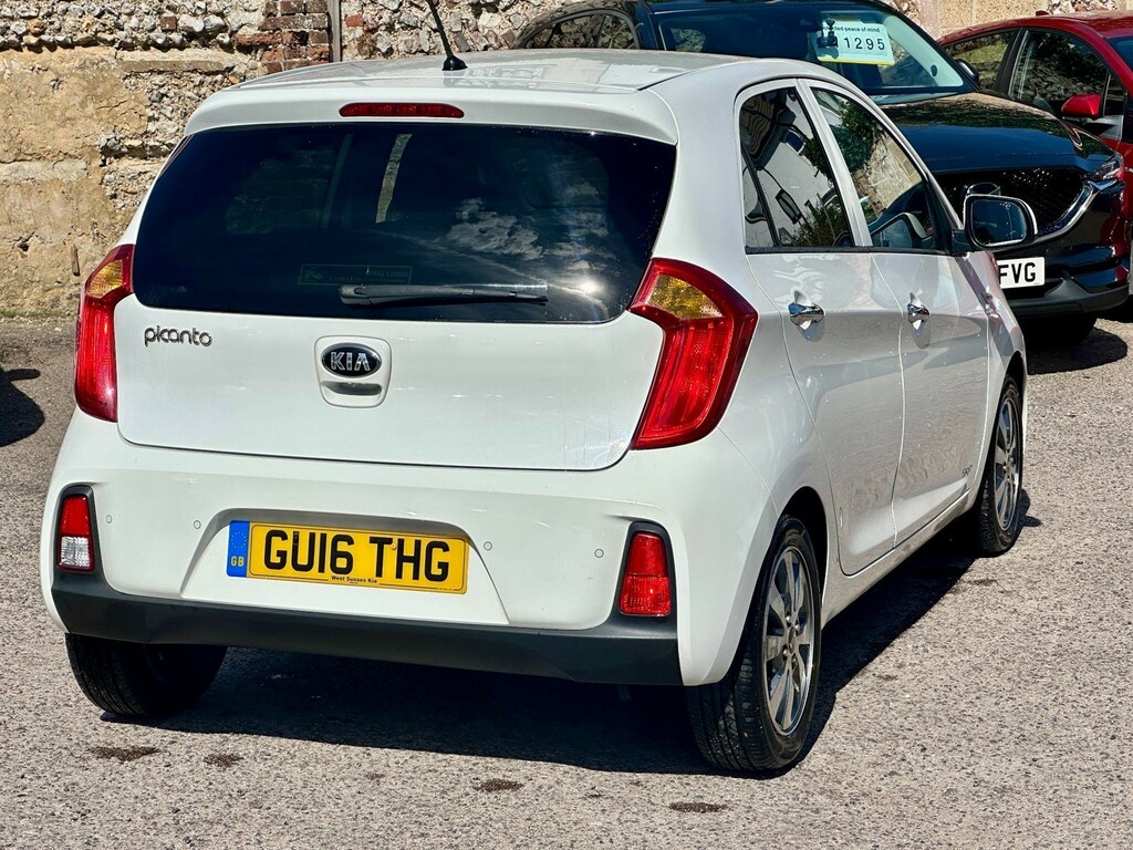 Kia Picanto 1.0 1 Air Hatchback Euro 6 65 B Silver #7