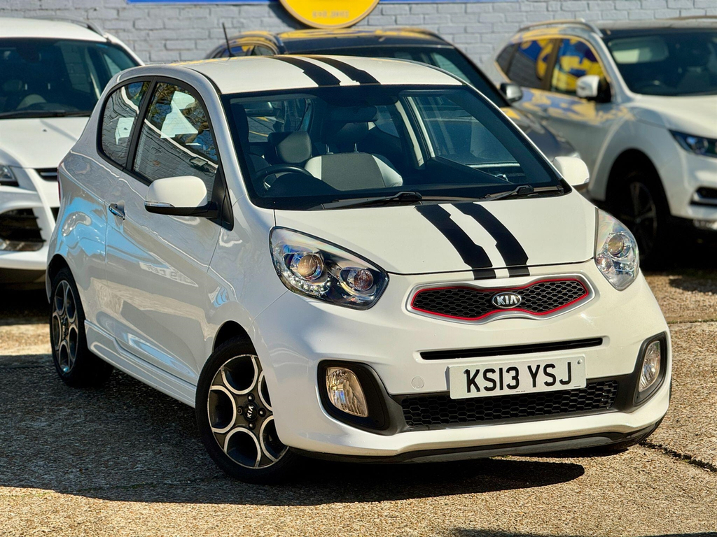 Kia Picanto Hatchback White #6