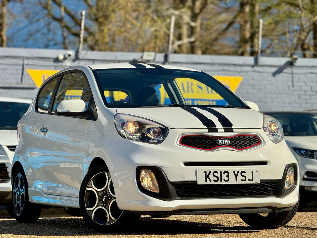 Kia Picanto Hatchback White #5