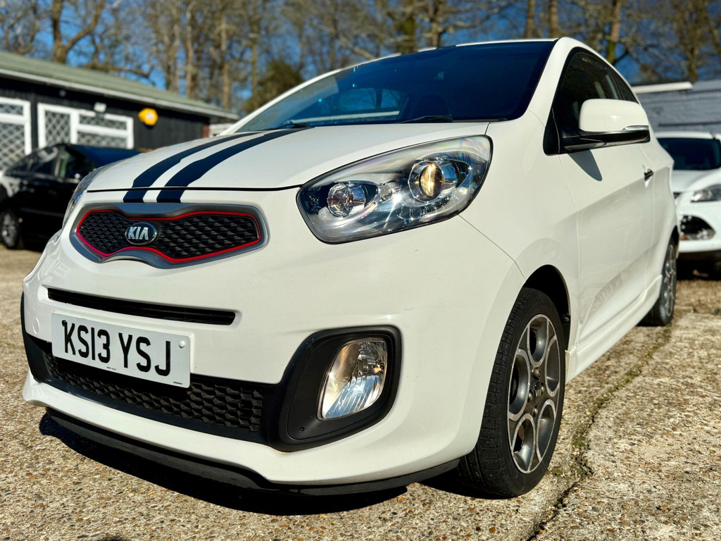 Kia Picanto Hatchback White #3