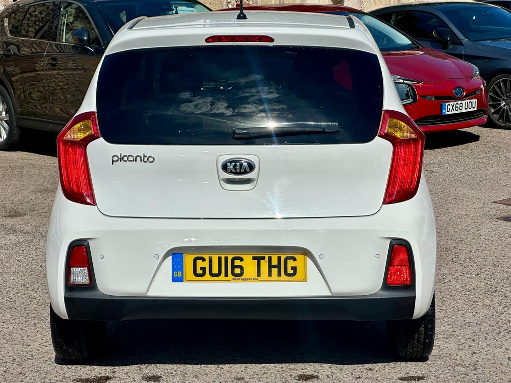 Kia Picanto Hatchback White #6