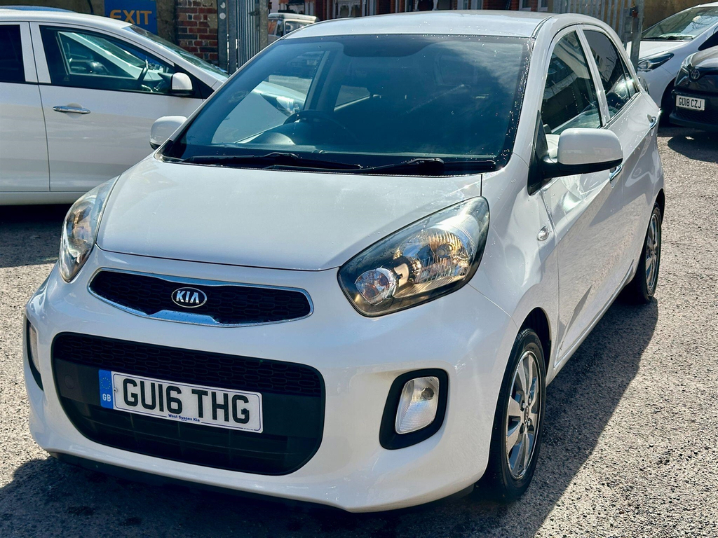 Kia Picanto Hatchback White #3