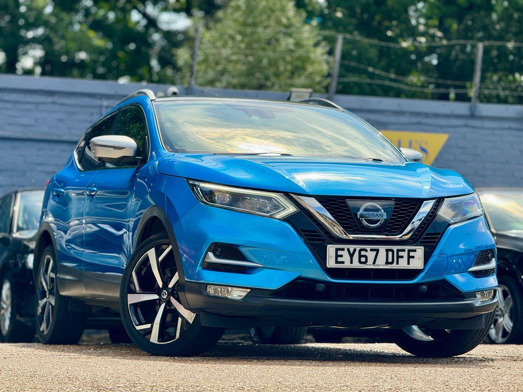 Nissan Qashqai 1.2 Dig-t Tekna Glass Roof Pack Blue #2