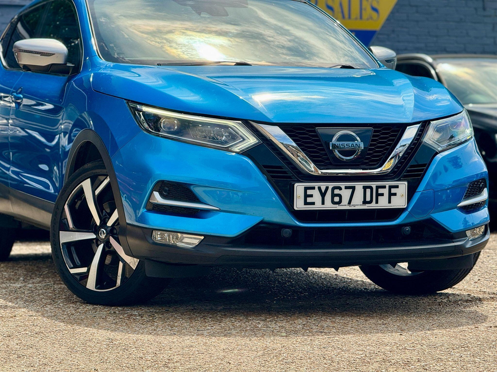 Nissan Qashqai 1.2 Dig-t Tekna Glass Roof Pack Blue #4