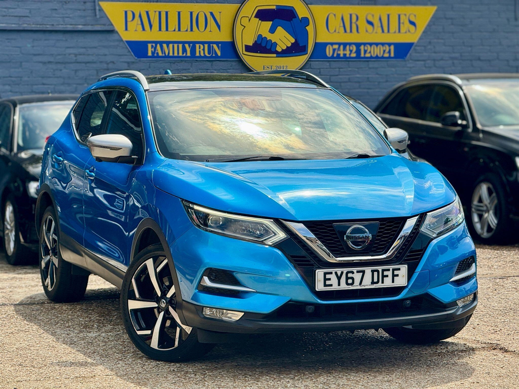 Nissan Qashqai 1.2 Dig-t Tekna Glass Roof Pack Blue #3