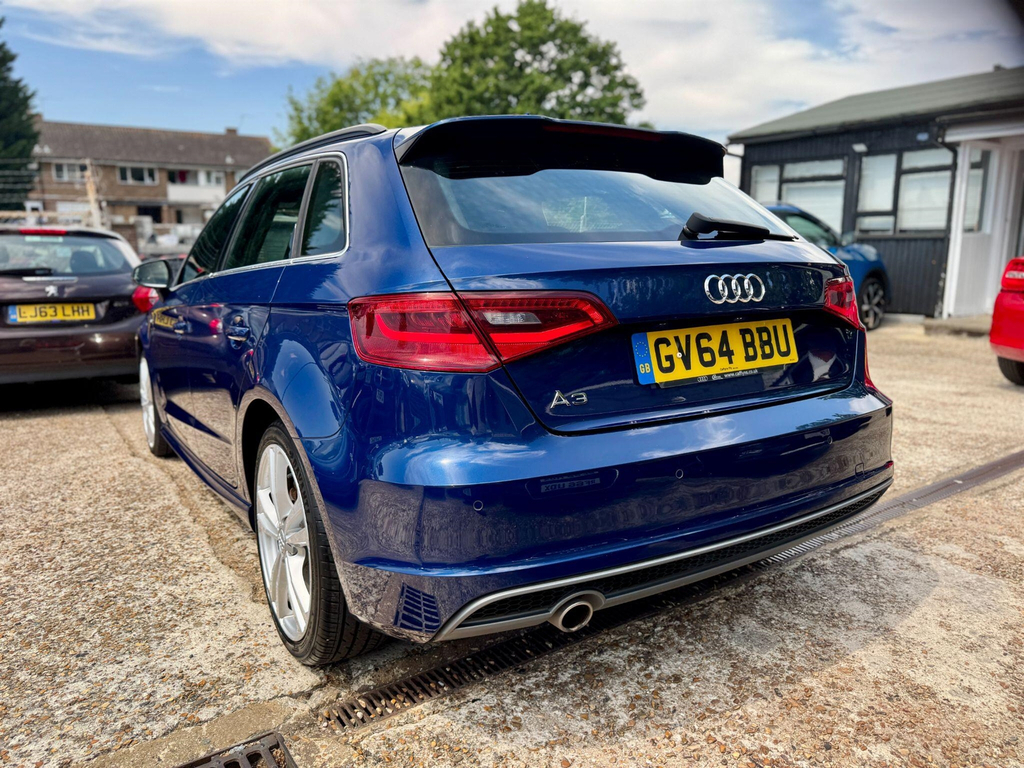 Audi A3 Hatchback GV64BBU Blue #4