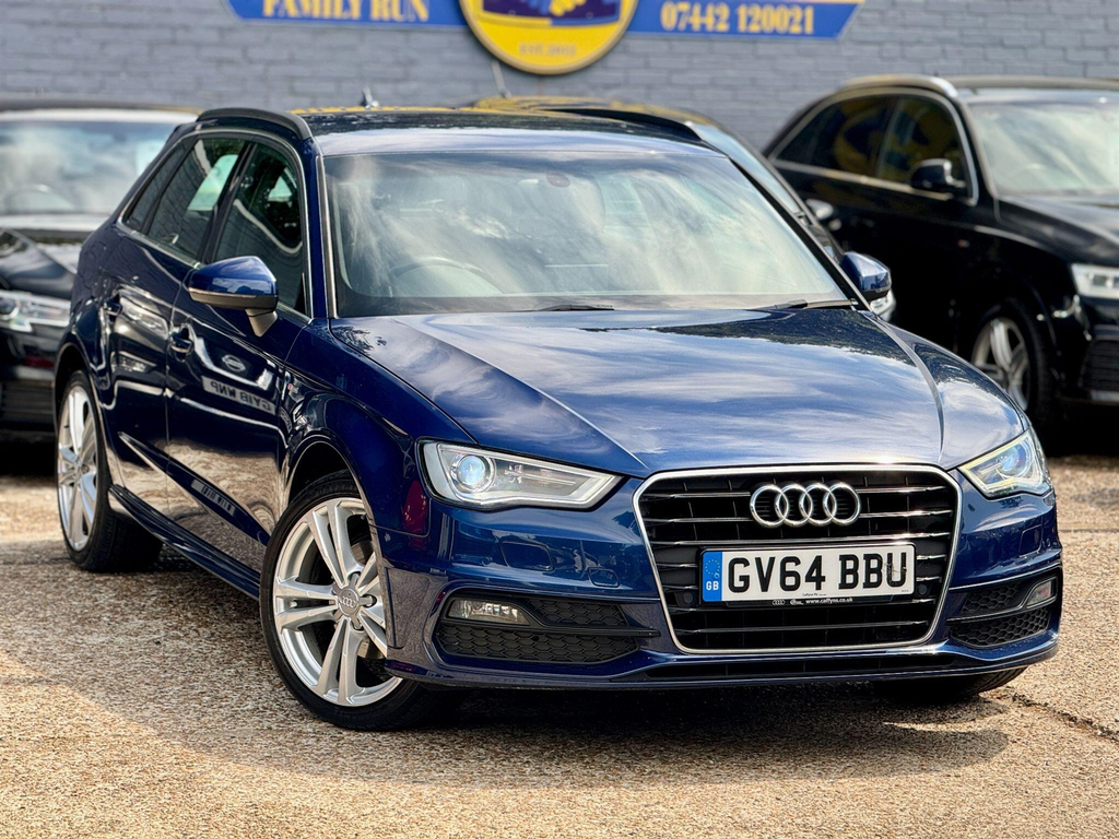 Audi A3 Hatchback GV64BBU Blue #6