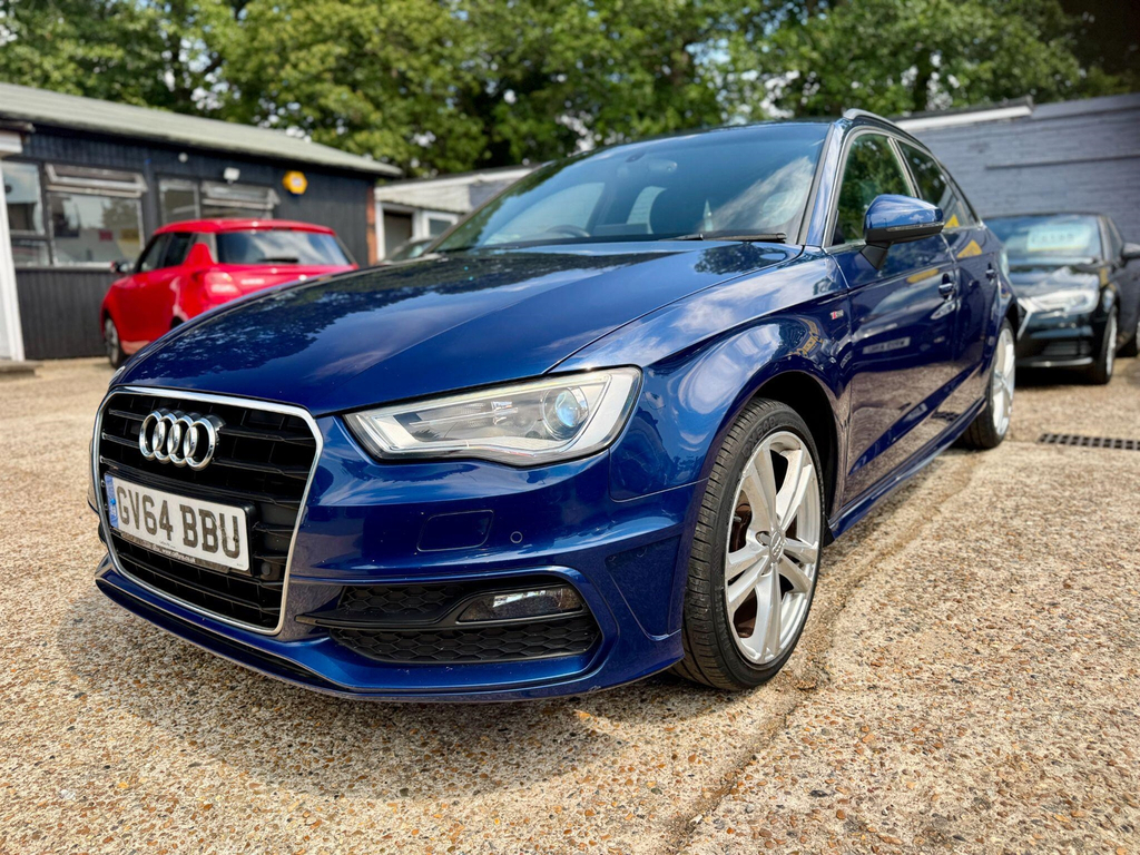 Audi A3 Hatchback GV64BBU Blue #3