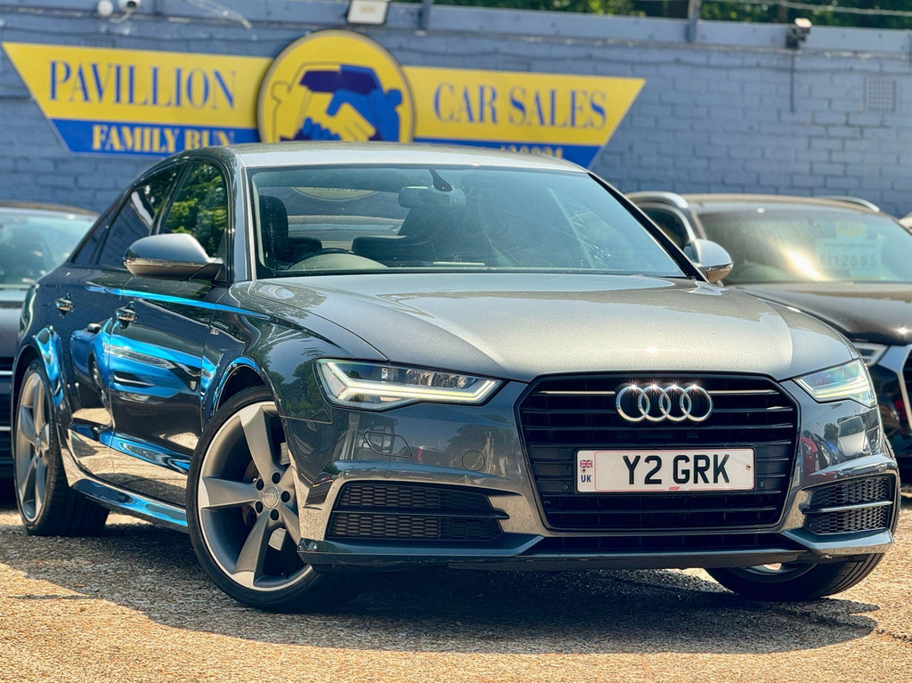 Audi A6 Saloon Tdi Ultra S Line Black Edition Grey