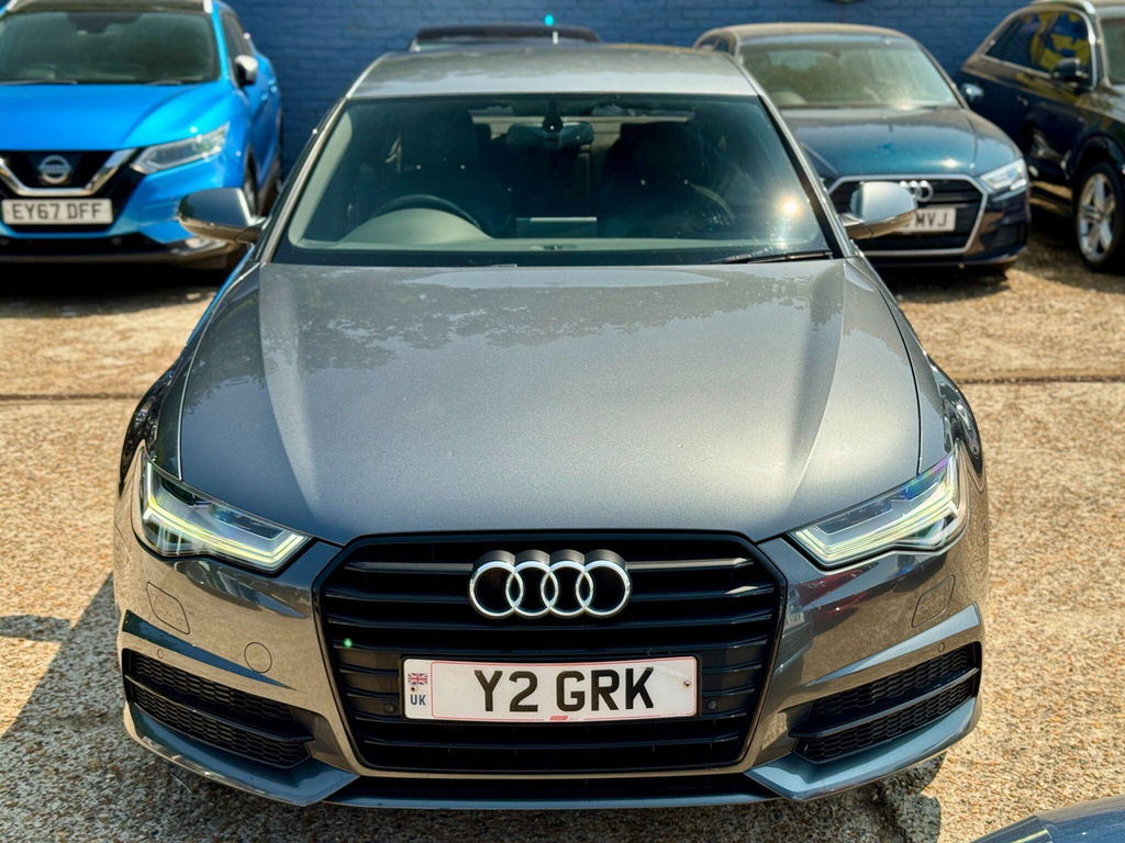 Audi A6 Saloon Tdi Ultra S Line Black Edition Grey #2